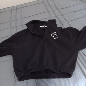 Celebrity Pink Black Cropped Top